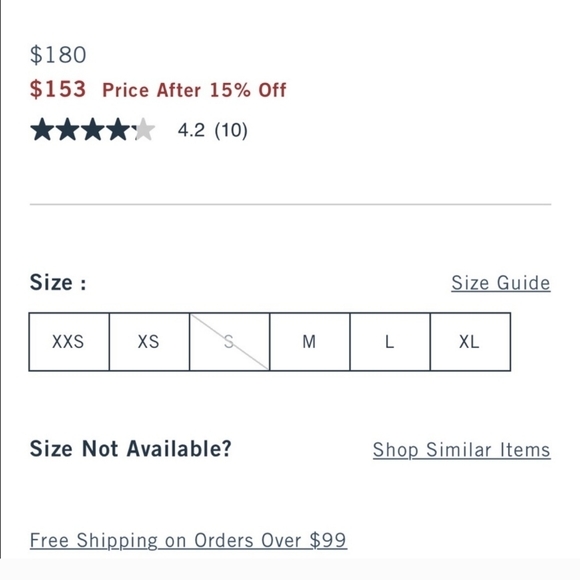 💚 Abercrombie And Fitch Cream mini zip up puffer jacket S - Picture 3 of 13